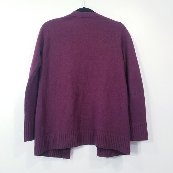 Madewell 100% Merino Wool Purple Cardigan - Picture 10 of 11